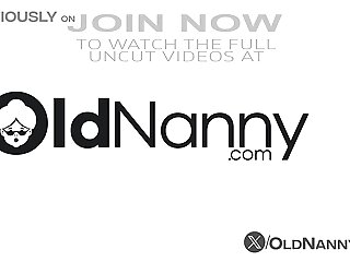 OLDNANNY Two horny old blondes finger each other pussies